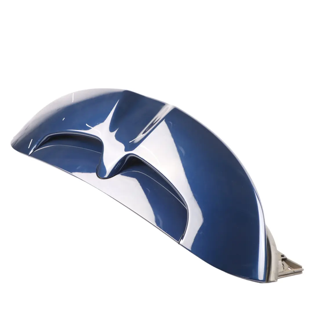 Spoiler Mini F56 John Cooper Works Trunk Lid Spoiler Deep Blue Metallic B69 to Rear with Part number 7375850 Rear Spoiler Mini F56 John Cooper Works Trunk Lid Spoiler Deep Blue Metallic B69 - SKU 7375850-DEEP - Part number 7375850