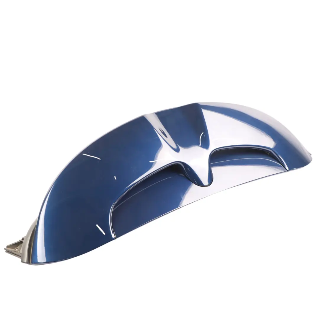 Spoiler Mini F56 John Cooper Works Trunk Lid Spoiler Deep Blue Metallic B69 to Rear with Part number 7375850 Rear Spoiler Mini F56 John Cooper Works Trunk Lid Spoiler Deep Blue Metallic B69 - SKU 7375850-DEEP - Part number 7375850