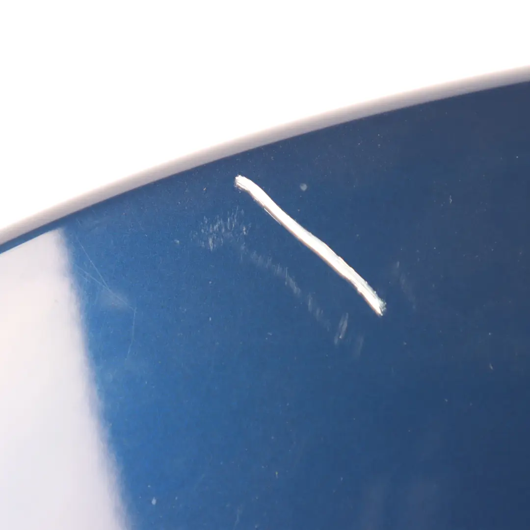 Spoiler Mini F56 John Cooper Works Trunk Lid Spoiler Deep Blue Metallic B69 to Rear with Part number 7375850 Rear Spoiler Mini F56 John Cooper Works Trunk Lid Spoiler Deep Blue Metallic B69 - SKU 7375850-DEEP - Part number 7375850