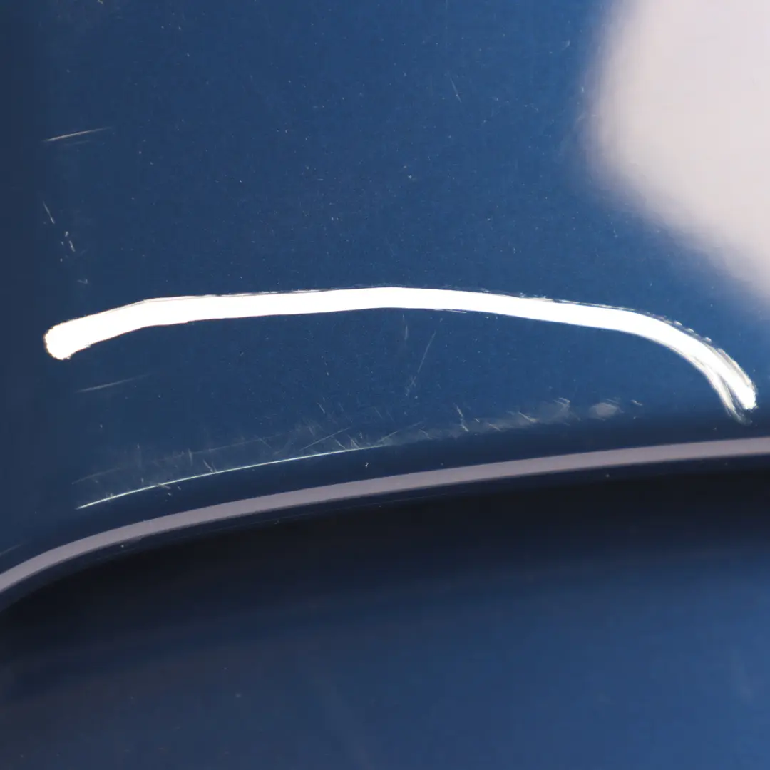 Spoiler Mini F56 John Cooper Works Trunk Lid Spoiler Deep Blue Metallic B69 to Rear with Part number 7375850 Rear Spoiler Mini F56 John Cooper Works Trunk Lid Spoiler Deep Blue Metallic B69 - SKU 7375850-DEEP - Part number 7375850