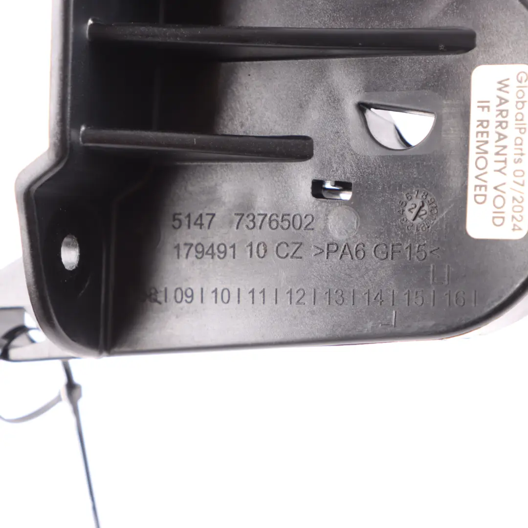 Floor Cover Panel Guide Rear Left N/S to BMW G11 G12 G30 Hybrid with Part number 7376502 BMW G11 G12 G30 Hybrid Floor Cover Panel Guide Rear Left N/S - SKU 7376502 - Part number 7376502