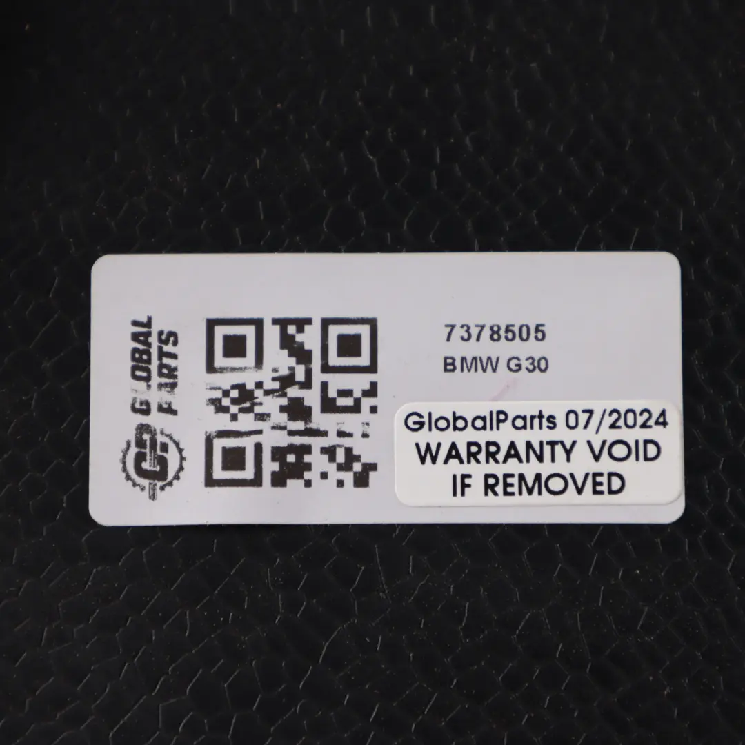 Boot Storage Compartment Trunk Trim Panel Left N/S Cover to BMW G30 with Part number 7378505 BMW G30 Boot Storage Compartment Trunk Trim Panel Left N/S Cover - SKU 7378505 - Part number 7378505