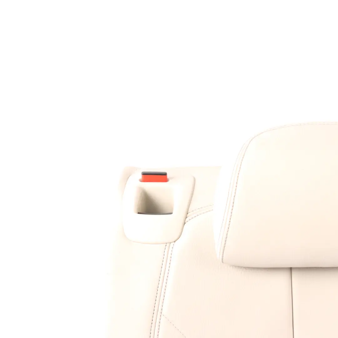 Right O/S Backrest Cushion Cover Leather Dakota Ivory White to BMW X6 F16 Seat Rear with Part number 7378986 BMW X6 F16 Seat Rear Right O/S Backrest Cushion Cover Leather Dakota Ivory White - SKU 7378986 - Part number 7378986