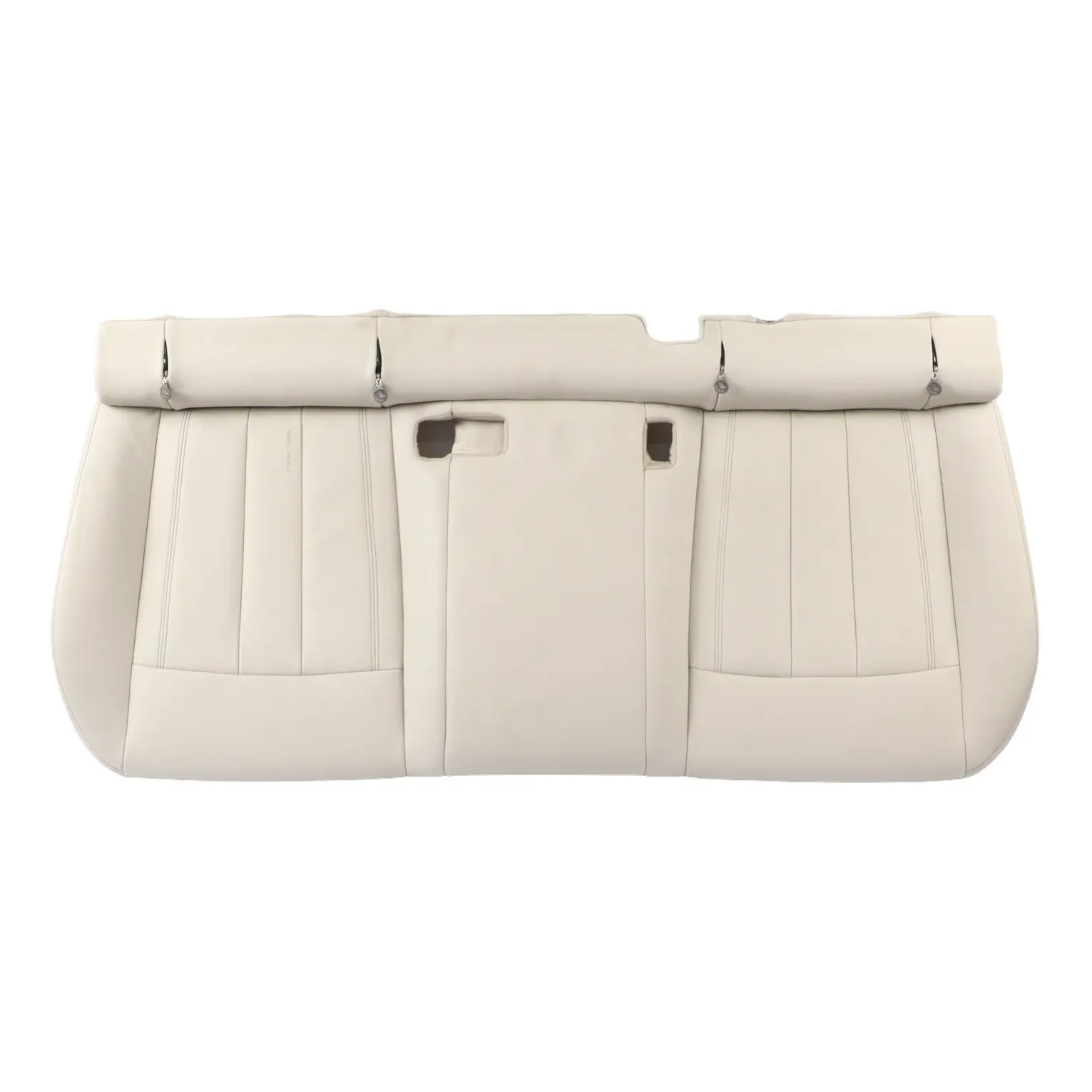 BMW X6 F16 Seat Bench Rear Couch Sofa Covering Interior Leather Elfenbein White