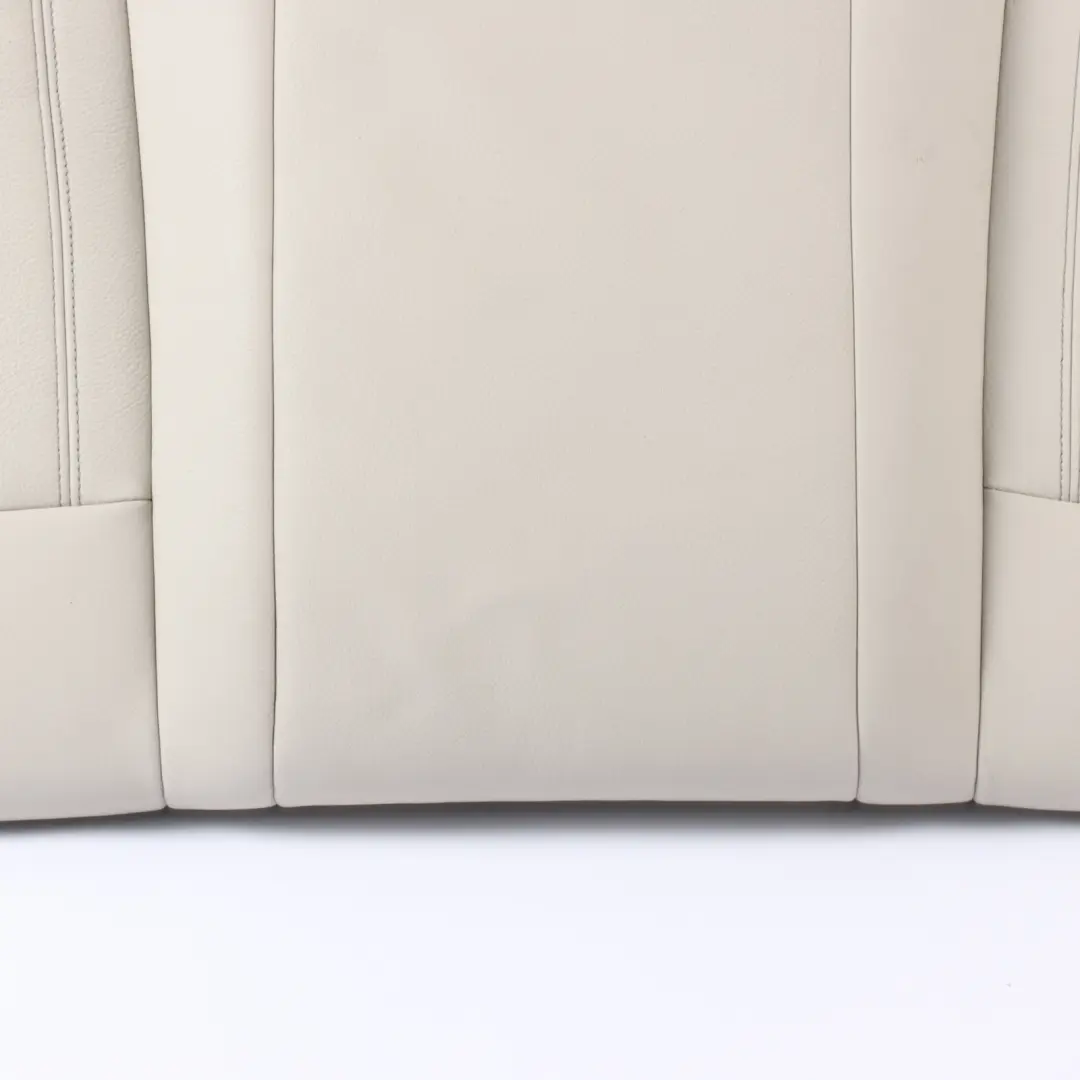 BMW X6 F16 Seat Bench Rear Couch Sofa Covering Interior Leather Elfenbein White - SKU 7378994 - Part number 7378994
