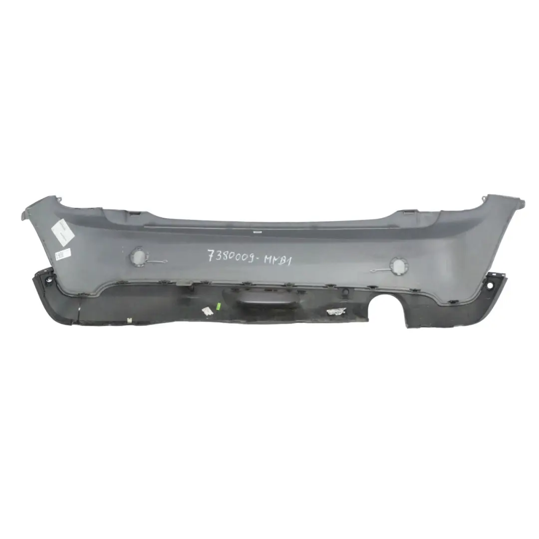 Mini F56 F57 Rear Bumper Trim Panel Midnight Black Metallic - A94 - SKU 7380009-MNB1 - Part number 7380009