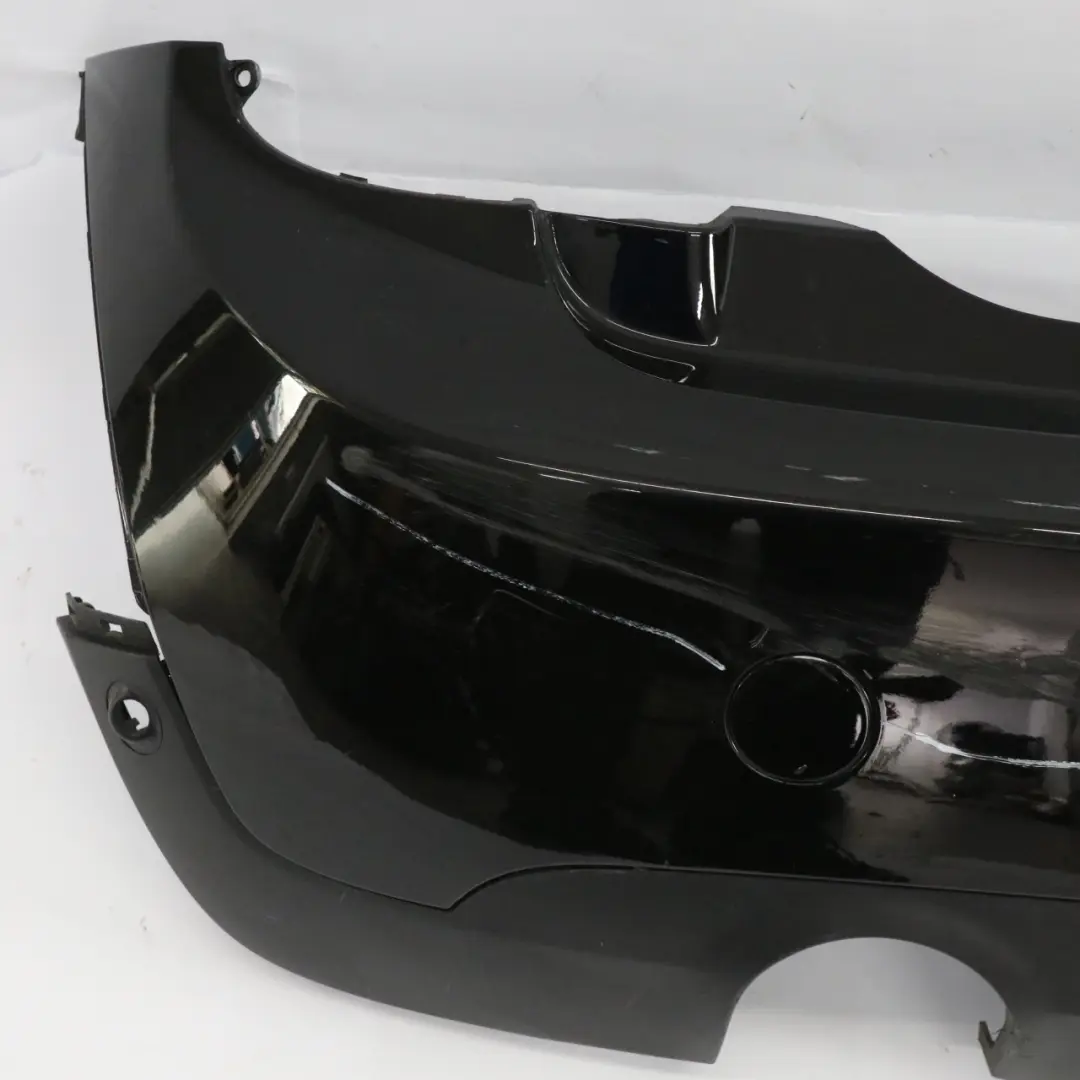 Heckstoßstange Verkleidung Midnight Black Metallic - A94 für Mini F56 F57 mit Teilenummer 7380009 Mini F56 F57 Heckstoßstange Verkleidung Midnight Black Metallic - A94 - SKU 7380009-MNB1 - Teilenummer 7380009