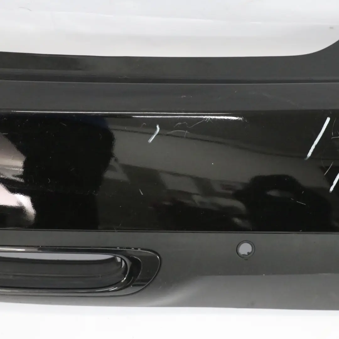 Mini F56 F57 Rear Bumper Trim Panel Midnight Black Metallic - A94 - SKU 7380009-MNB1 - Part number 7380009