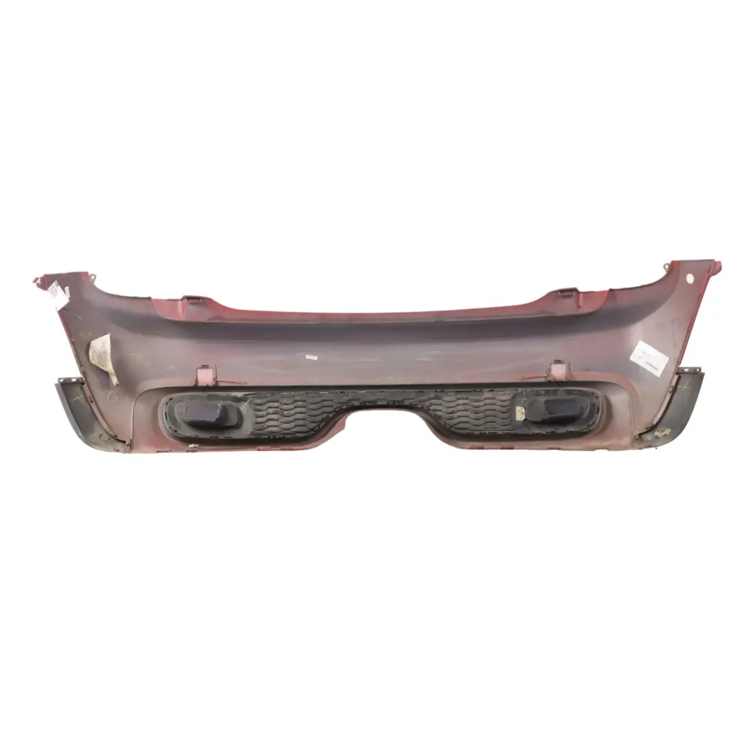 Mini F56 F57 Rear Bumper Cooper S Blazing Red II Metallic - A83 - SKU 7380020-BRMII - Part number 7380020