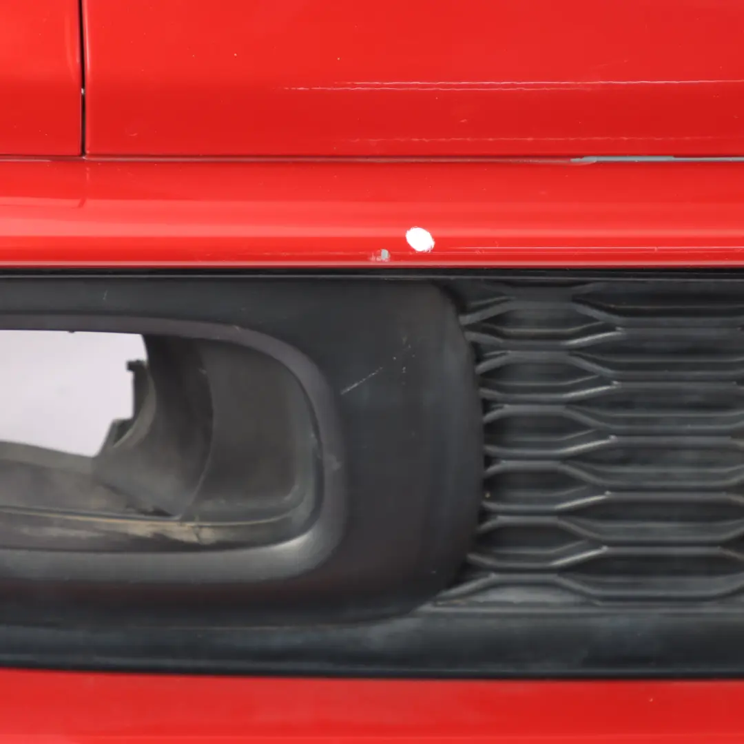 Bumper Cooper S Blazing Red II Metallic - A83 to Mini F56 F57 Rear with Part number 7380020 Mini F56 F57 Rear Bumper Cooper S Blazing Red II Metallic - A83 - SKU 7380020-BRMII - Part number 7380020