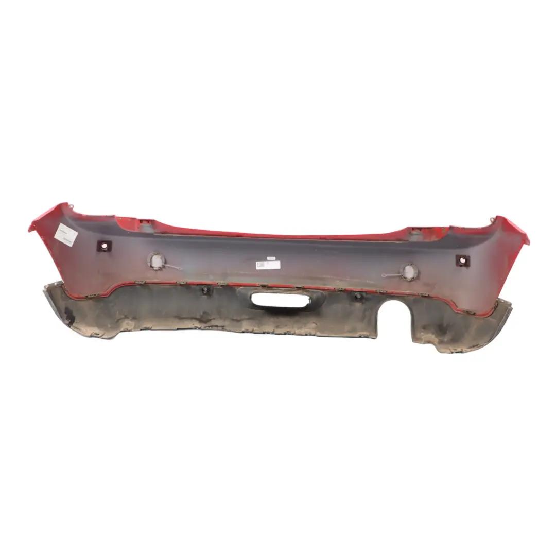 Bumper Mini F55 Complete Trim Panel Covering Chili Red - 851 to Rear with Part number 7380024 Rear Bumper Mini F55 Complete Trim Panel Covering Chili Red - 851 - SKU 7380024-CHRED - Part number 7380024