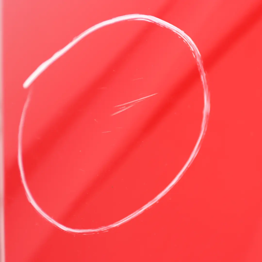 Bumper Mini F55 Complete Trim Panel Covering Chili Red - 851 to Rear with Part number 7380024 Rear Bumper Mini F55 Complete Trim Panel Covering Chili Red - 851 - SKU 7380024-CHRED - Part number 7380024