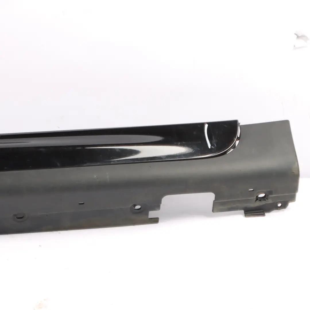 Side Skirt Right O/S JCW Sill Cover Rocker Panel Midnight Black - A94 to Mini F55 with Part number 7381034 Mini F55 Side Skirt Right O/S JCW Sill Cover Rocker Panel Midnight Black - A94 - SKU 7381034-MNB - Part number 7381034