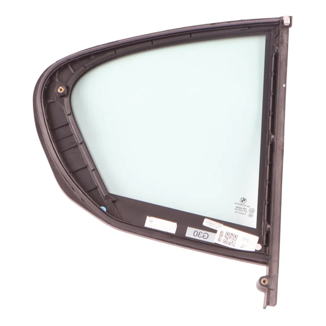 Side Window BMW G30 Rear Door Left N/S Fixed Glass Window AS2 ESG to with Part number 7381347 Side Window BMW G30 Rear Door Left N/S Fixed Glass Window AS2 ESG - SKU 7381347 - Part number 7381347