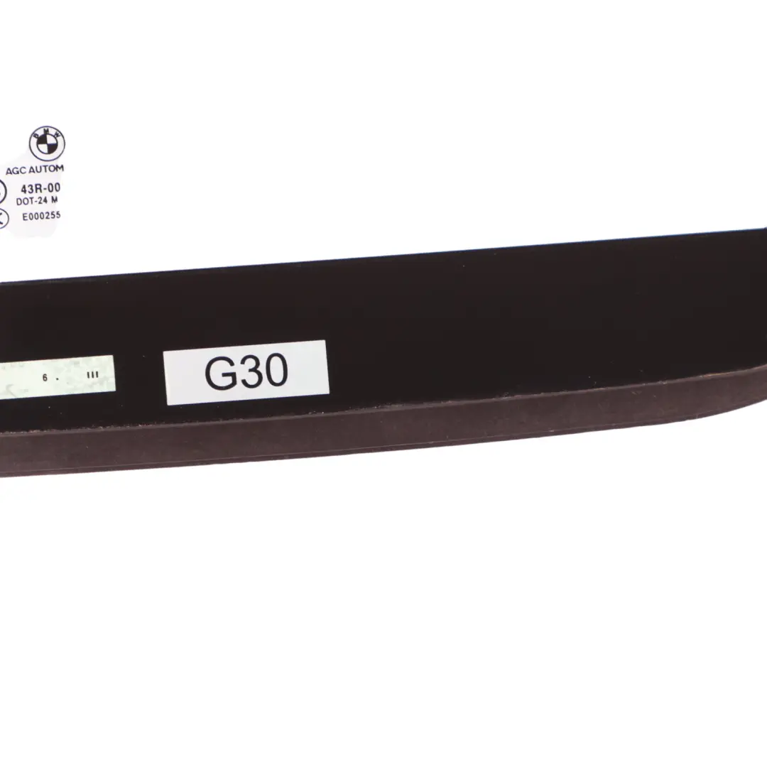 BMW G30 Luna Lateral Puerta Trasera Izquierda Cristal Fijo AS2 ESG - SKU 7381347 - Número de pieza 7381347