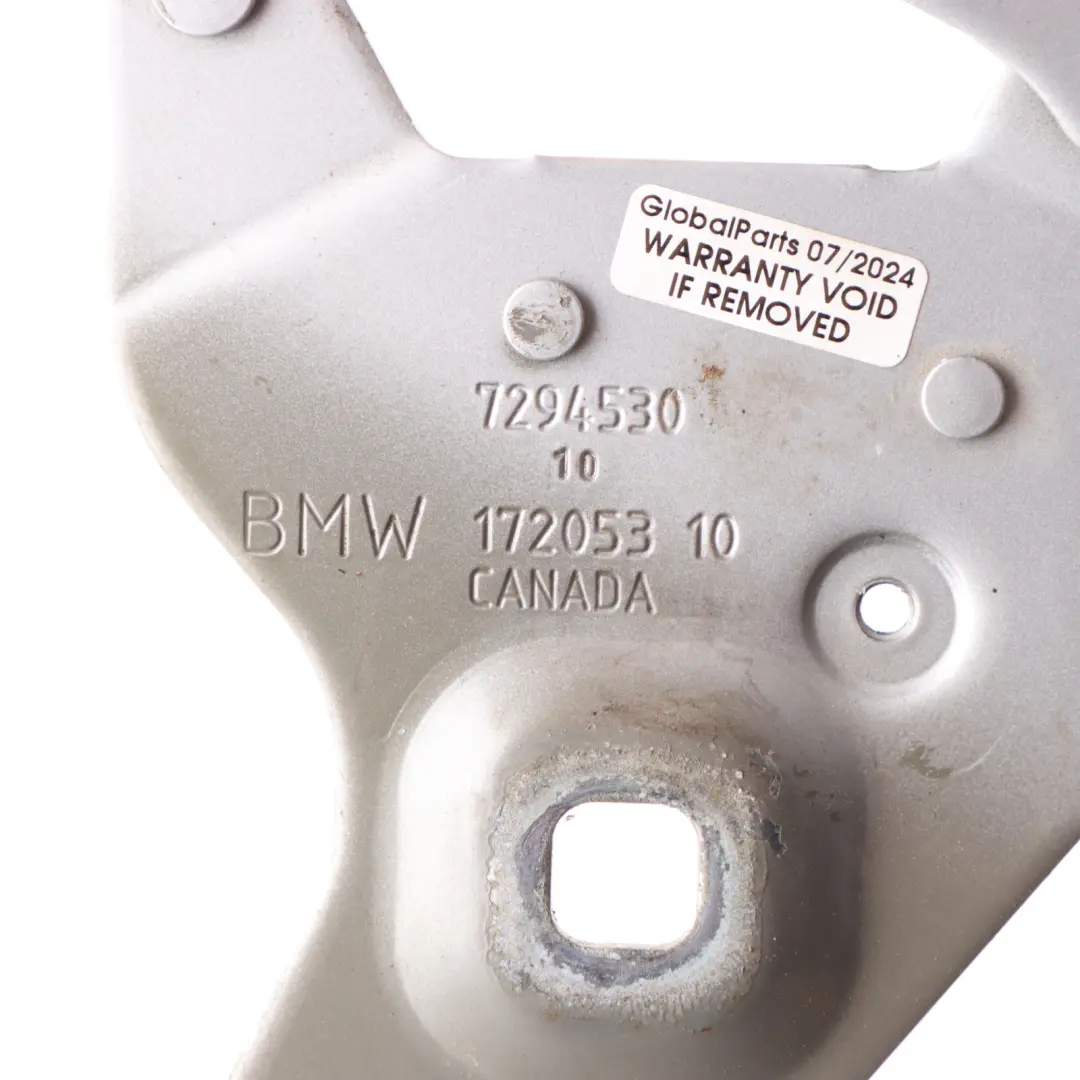 BMW X5 F15 X6 F16 Cerniera cappuccio destra Glacier Silver Metallic A83 7294530 - SKU 7381782-GSB - Numero di parte 7381782