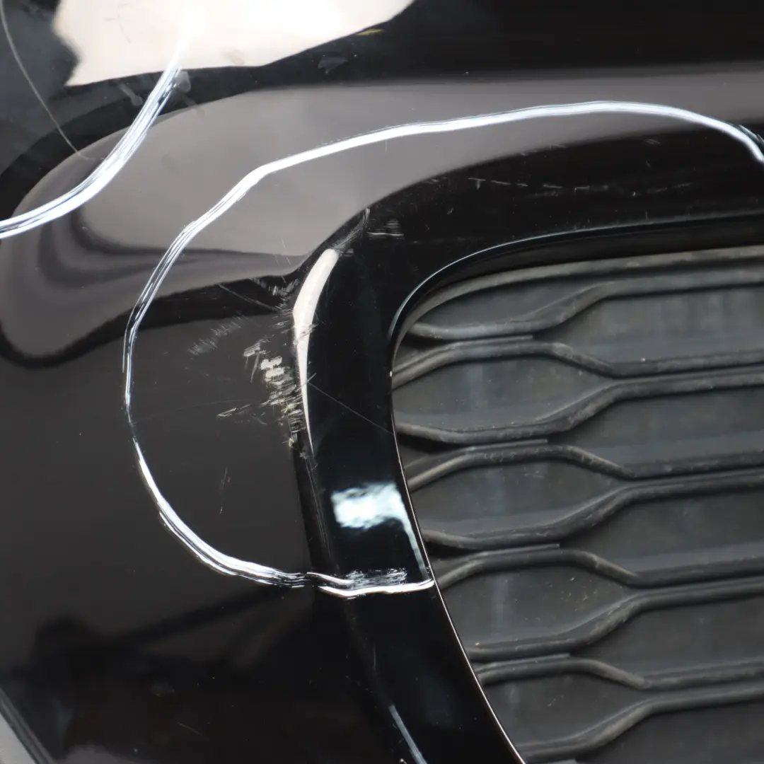 Bumper JCW Trim Panel Cover Midnight Black Metallic - A94 to Mini F56 F57 Rear with Part number 7382173 Mini F56 F57 Rear Bumper JCW Trim Panel Cover Midnight Black Metallic - A94 - SKU 7382173-MNB1 - Part number 7382173