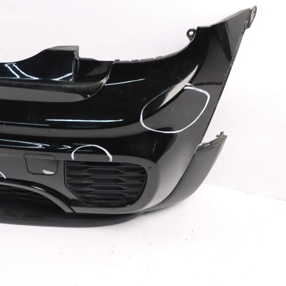 Bumper JCW Trim Panel Cover Midnight Black Metallic - A94 to Mini F56 F57 Rear with Part number 7382173 Mini F56 F57 Rear Bumper JCW Trim Panel Cover Midnight Black Metallic - A94 - SKU 7382173-MNB1 - Part number 7382173