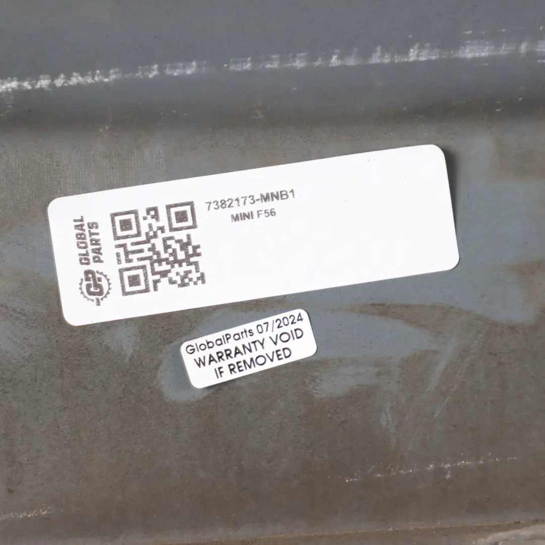 Bumper JCW Trim Panel Cover Midnight Black Metallic - A94 to Mini F56 F57 Rear with Part number 7382173 Mini F56 F57 Rear Bumper JCW Trim Panel Cover Midnight Black Metallic - A94 - SKU 7382173-MNB1 - Part number 7382173