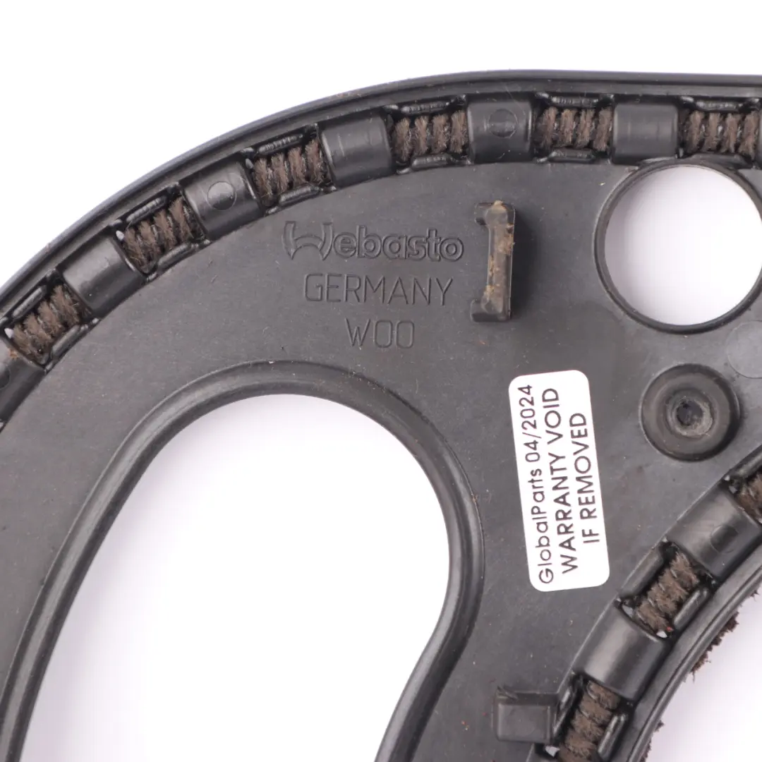 Electrical Sunroof Glass Panel Sliding Frame Assembly Mechanism to BMW F10 with Part number 7382982 BMW F10 Electrical Sunroof Glass Panel Sliding Frame Assembly Mechanism - SKU 7382982-1 - Part number 7382982