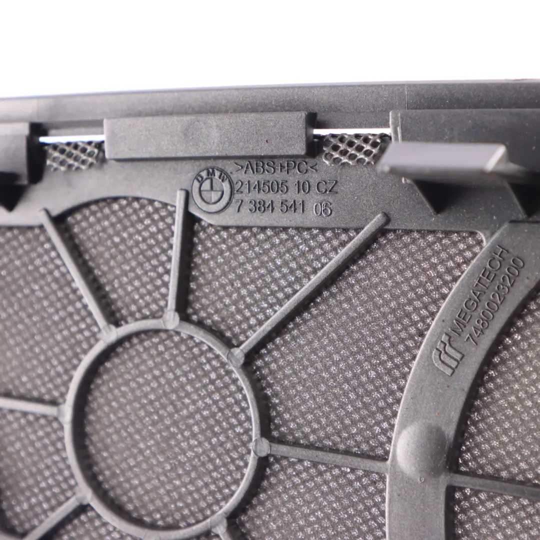 Speaker Cover BMW G30 Parcel Shelf Left N/S Harman Kardon Speaker Trim to Rear with Part number 7384541 Rear Speaker Cover BMW G30 Parcel Shelf Left N/S Harman Kardon Speaker Trim - SKU 7384541 - Part number 7384541