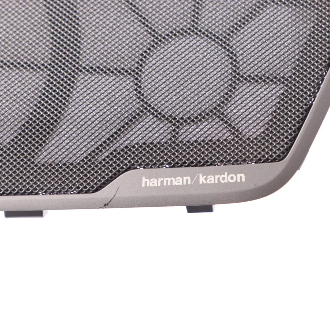 Speaker Cover BMW G30 Parcel Shelf Left N/S Harman Kardon Speaker Trim to Rear with Part number 7384541 Rear Speaker Cover BMW G30 Parcel Shelf Left N/S Harman Kardon Speaker Trim - SKU 7384541 - Part number 7384541
