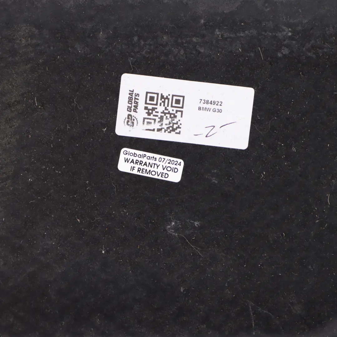 BMW G30 Trunk Floor Boot Luggage Compartment Carpet Mat Cover Liner - SKU 7384922 - Part number 7384922
