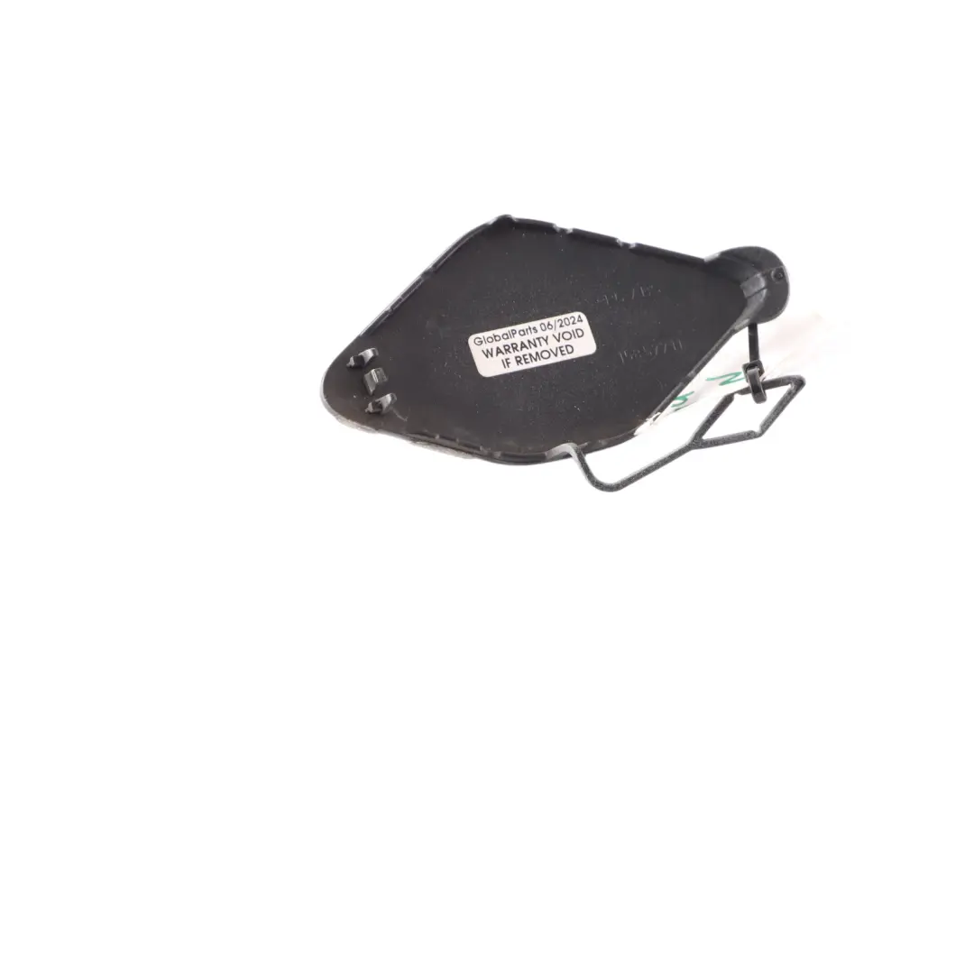  Towing Eye Cover BMW F30 F31 LCI Front Bumper Flap Alpine White 3 - 300 7386141 - SKU 7396837-AW - Part number 7396837