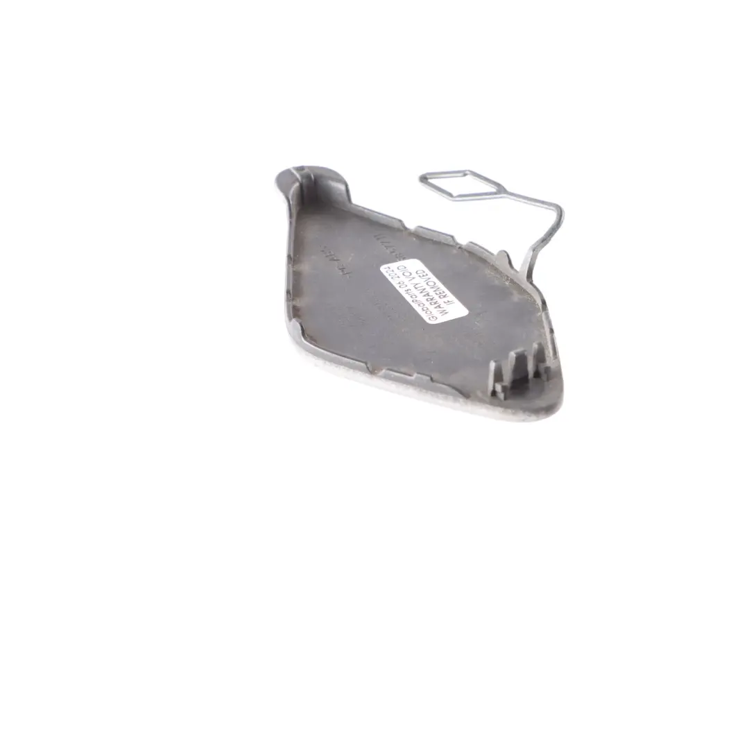  Towing Eye Cover BMW F30 F31 LCI Front Bumper Flap Glacier Silver - A83 7386141 - SKU 7396837-GSB - Part number 7396837