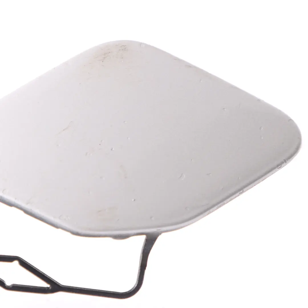 Towing Eye Cover BMW F30 F31 LCI Front Bumper Flap Glacier Silver - A83 7386141 to with Part number 7396837 Towing Eye Cover BMW F30 F31 LCI Front Bumper Flap Glacier Silver - A83 7386141 - SKU 7396837-GSB - Part number 7396837