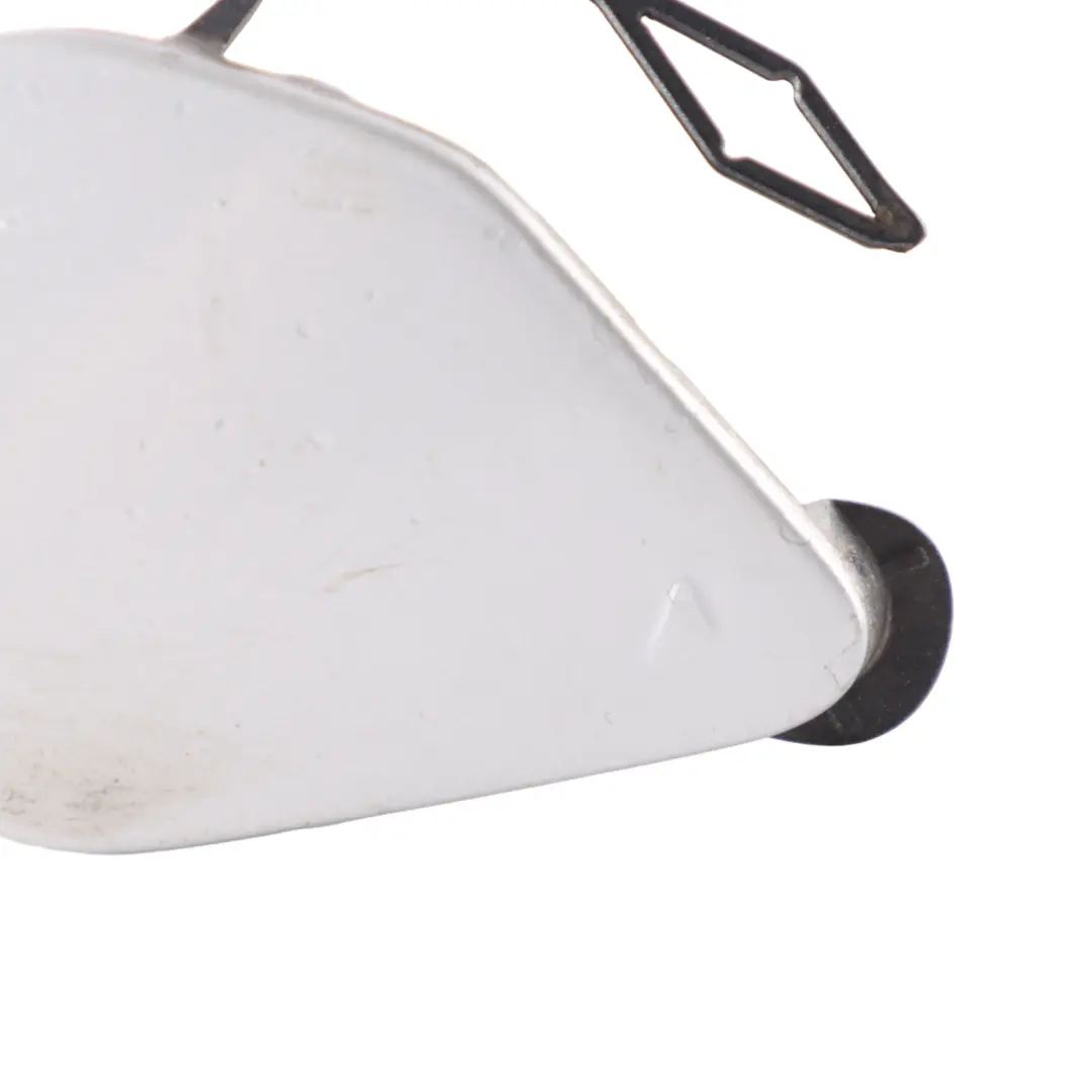  Towing Eye Cover BMW F30 F31 LCI Front Bumper Flap Glacier Silver - A83 7386141 - SKU 7396837-GSB - Part number 7396837