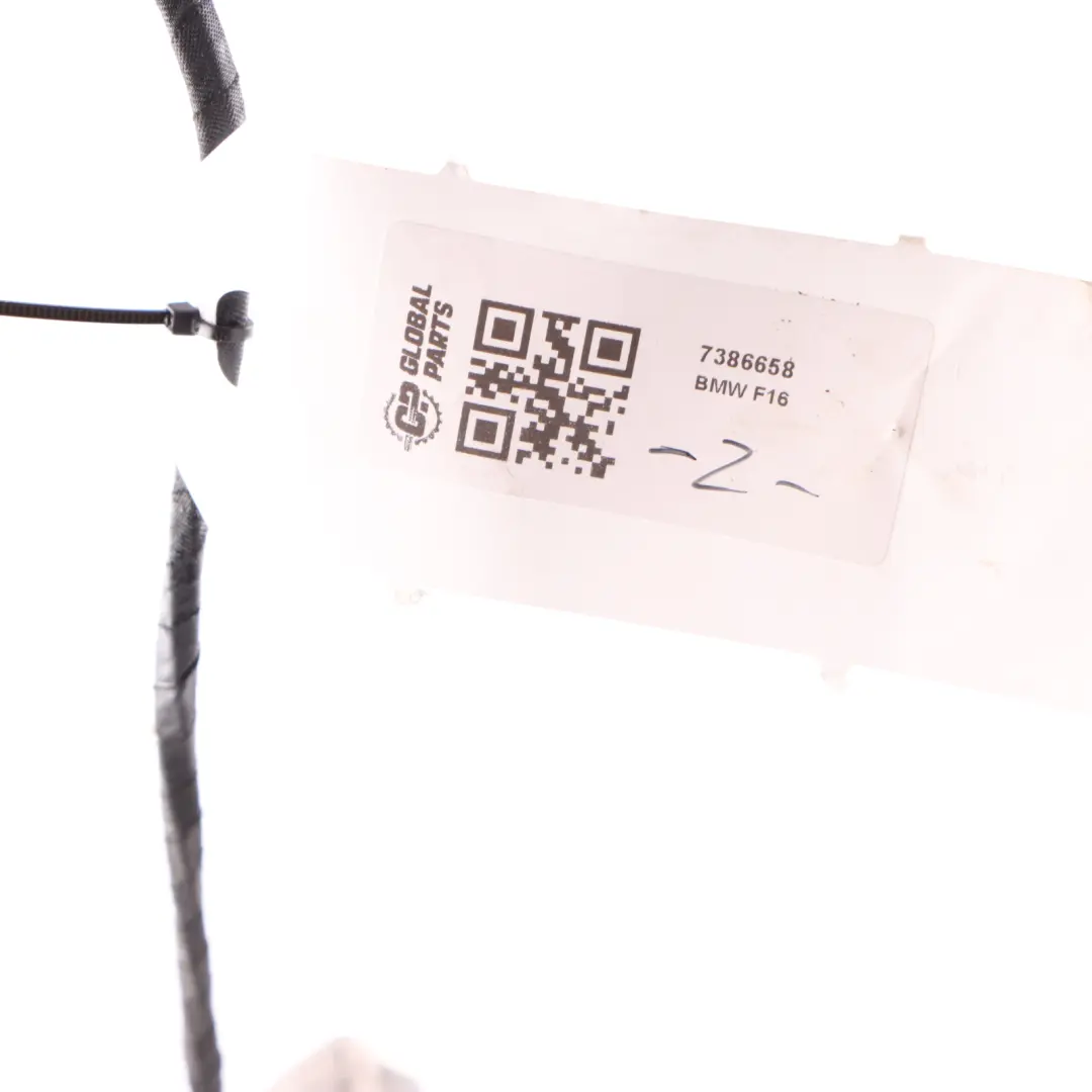 Boot Trunk Lid Tailgate Lock Latch Mechanism Wiring Harness to BMW X6 F16 with Part number 7386658 BMW X6 F16 Boot Trunk Lid Tailgate Lock Latch Mechanism Wiring Harness - SKU 7386658 - Part number 7386658