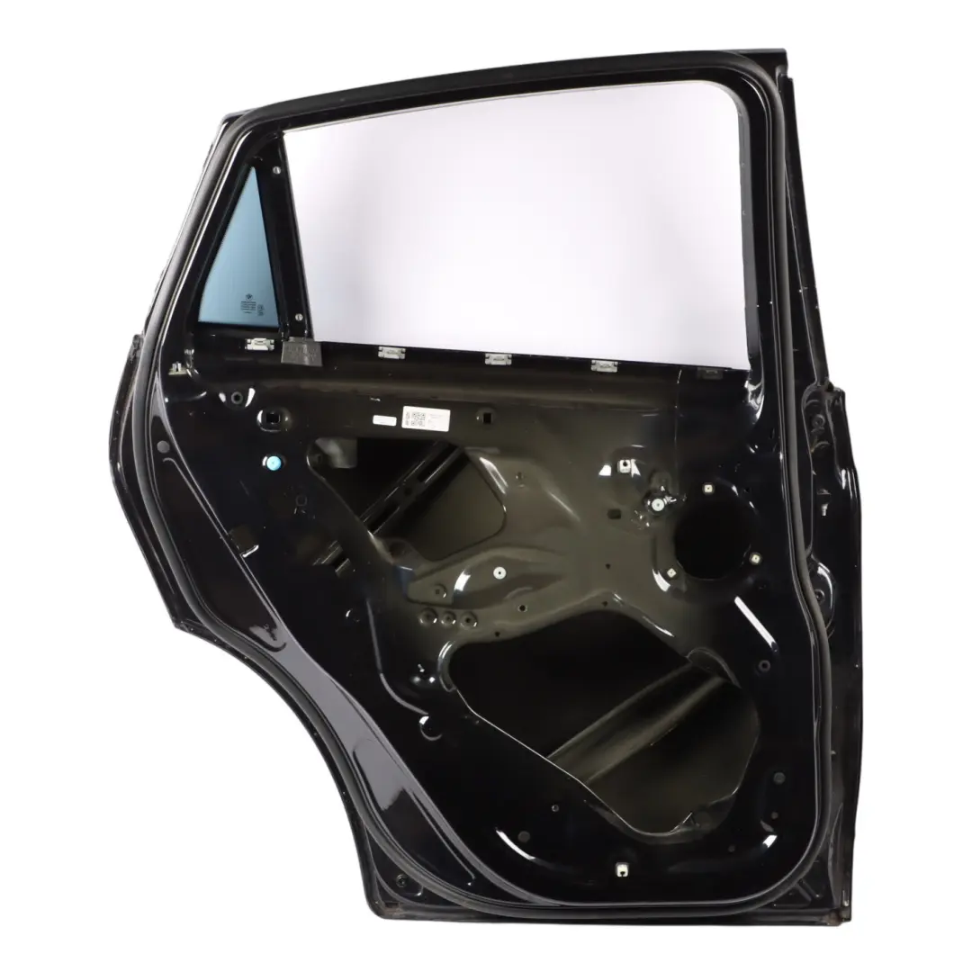 Door Rear Left N/S Carbonschwarz Carbon Black Metallic - 416 to BMW X6 F16 with Part number 7386743 BMW X6 F16 Door Rear Left N/S Carbonschwarz Carbon Black Metallic - 416 - SKU 7386743-CAR - Part number 7386743