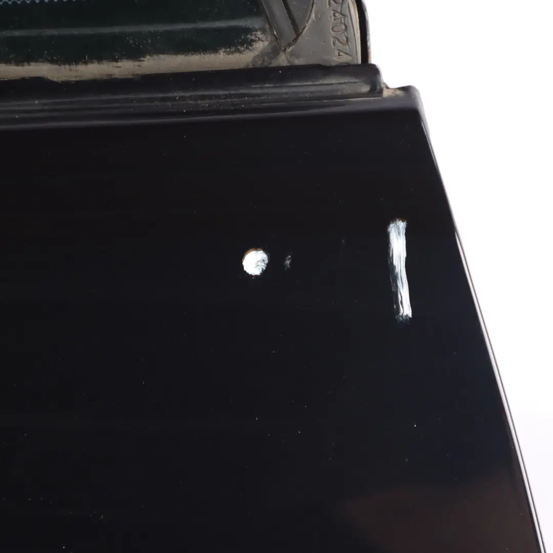 BMW X6 F16 Door Rear Left N/S Carbonschwarz Carbon Black Metallic - 416 - SKU 7386743-CAR - Part number 7386743