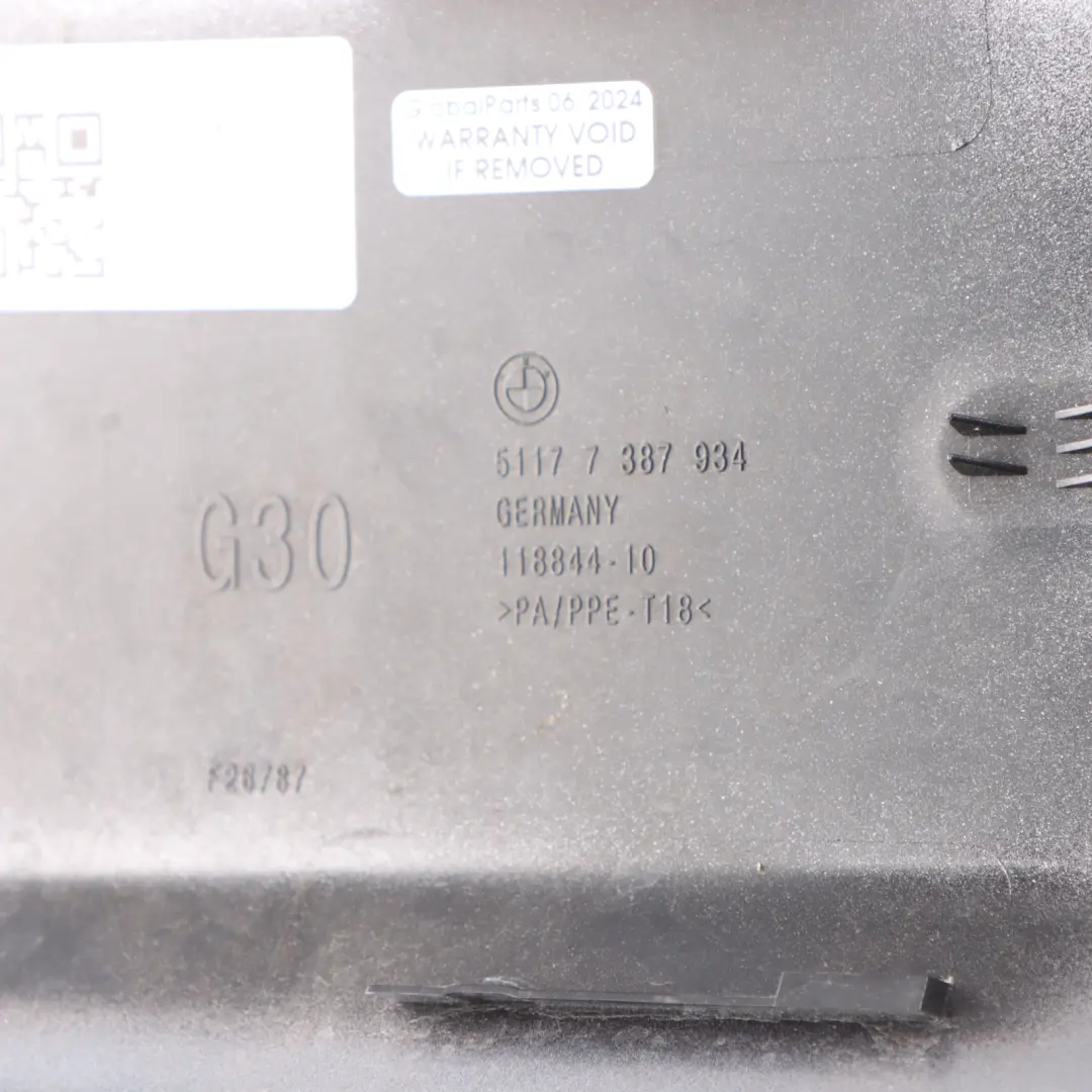 Cap BMW G30 Fuel Fill-in Flap Filler Cover Bluestone Metallic C2Y to Fuel with Part number 7387934 Fuel Cap BMW G30 Fuel Fill-in Flap Filler Cover Bluestone Metallic C2Y - SKU 7387934-BST - Part number 7387934