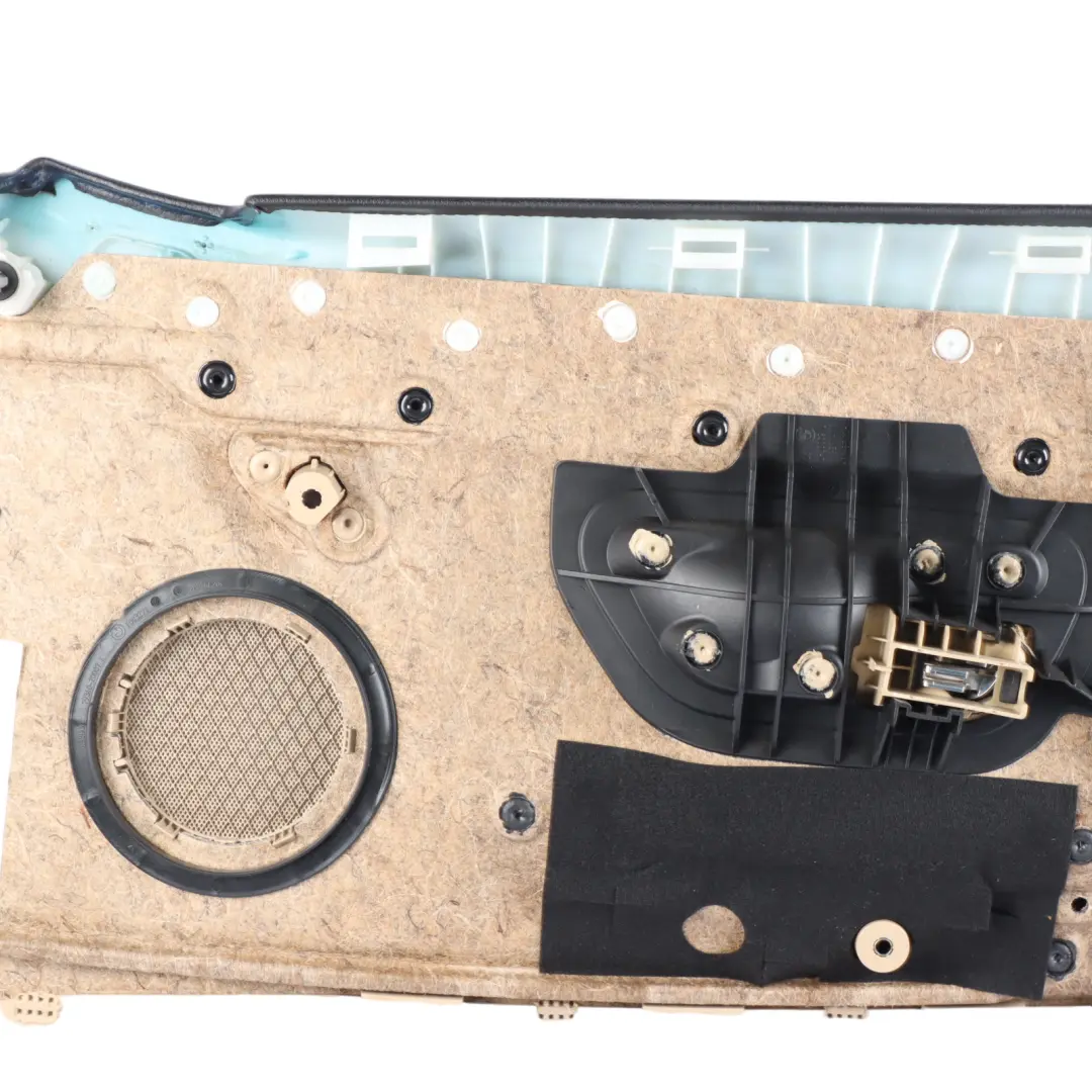 BMW F32 F33 LCI Front Door Card Left N/S Lining Panel Cover Leather Veneto Beige - SKU 7389505 - Part number 7389505