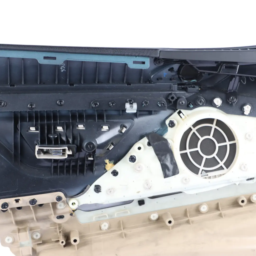 BMW F32 F33 LCI Boczek Drzwi Przód Lewo Skóra Veneto Beige Beż - SKU 7389505 - Numer Części 7389505