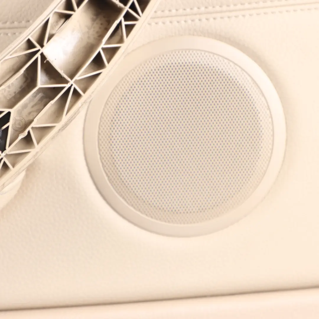 BMW F32 F33 LCI Panneau De Garniture De Porte Avant Gauche En Cuir Vénétie Beige - SKU 7389505 - Numéro de pièce 7389505