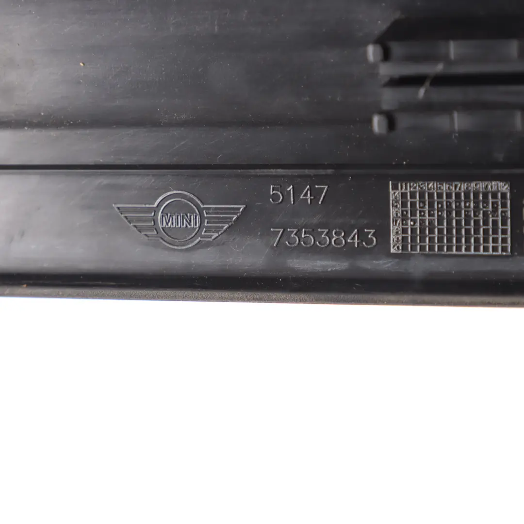 Mini Clubman F54 Cubierta Entrada Delantera Izquierda Umbral Negro 7353843 - SKU 7391491 - Número de pieza 7391491