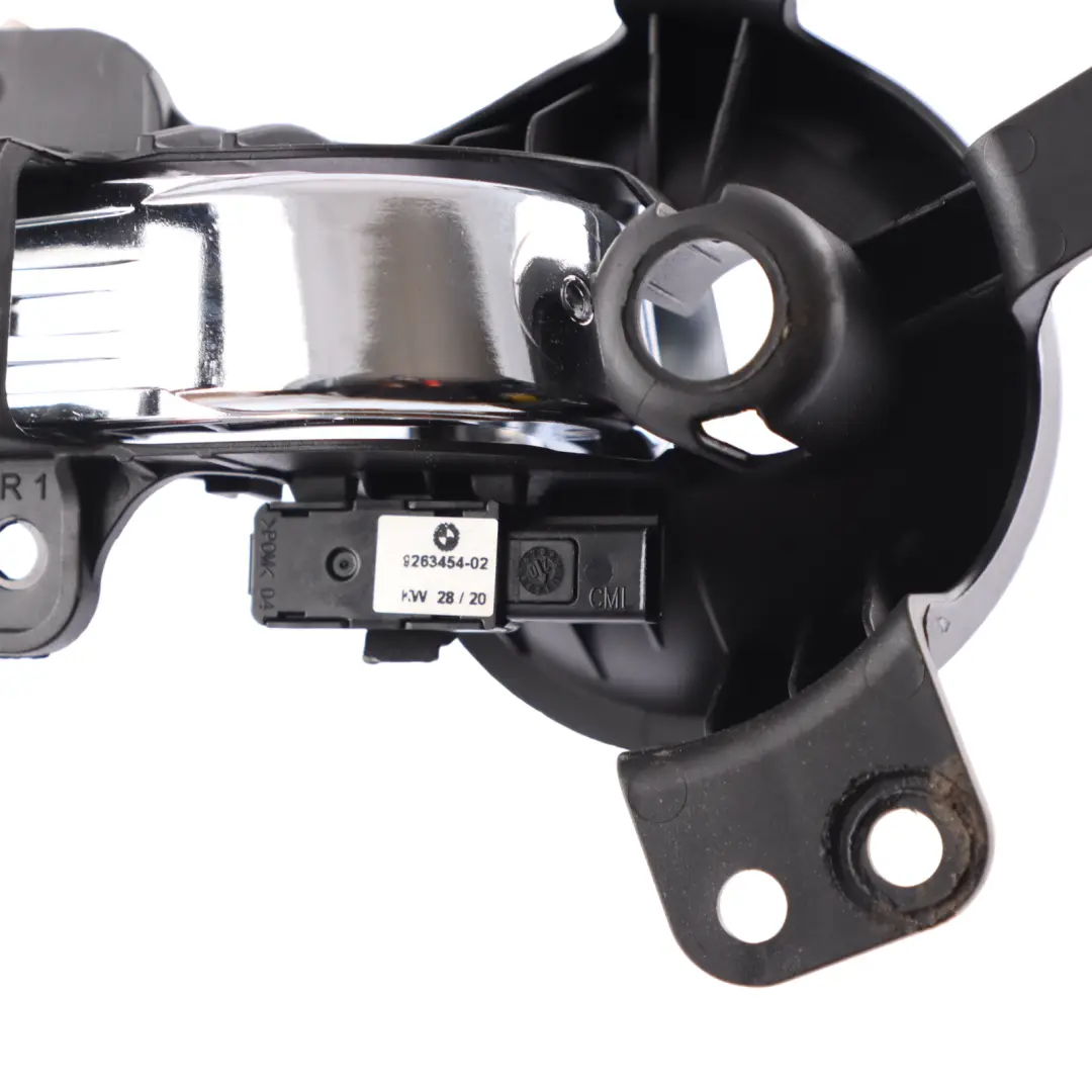 Door Opener Trim Inner Interior Rear Right O/S Switch Chrome to Mini F55 with Part number 7391702 Mini F55 Door Opener Trim Inner Interior Rear Right O/S Switch Chrome - SKU 7391702 - Part number 7391702