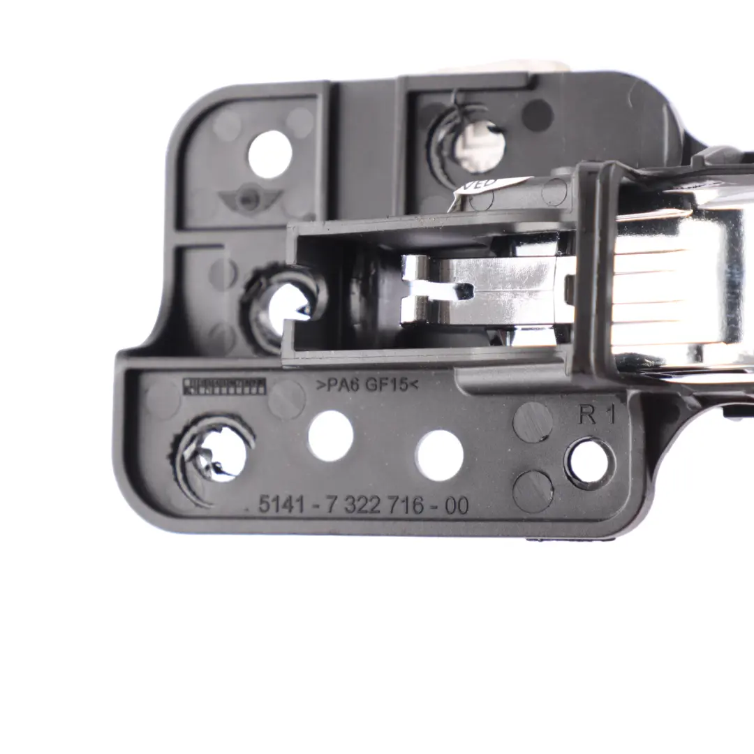 Door Opener Trim Inner Interior Rear Right O/S Switch Chrome to Mini F55 with Part number 7391702 Mini F55 Door Opener Trim Inner Interior Rear Right O/S Switch Chrome - SKU 7391702 - Part number 7391702