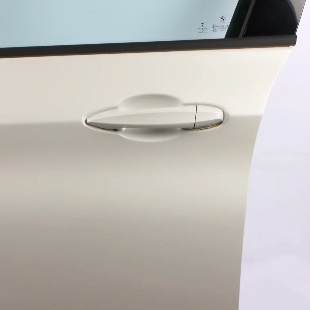 BMW F46 Gran Tourer Door Front Left N/S Mineralweiss Mineral White - A96 - SKU 7392311-MW - Part number 7392311