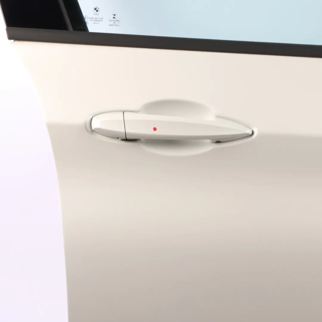 Door Front Right O/S Mineralweiss Mineral Weiss - A96 to BMW F46 Gran Tourer with Part number 7392312 BMW F46 Gran Tourer Door Front Right O/S Mineralweiss Mineral Weiss - A96 - SKU 7392312-MW - Part number 7392312