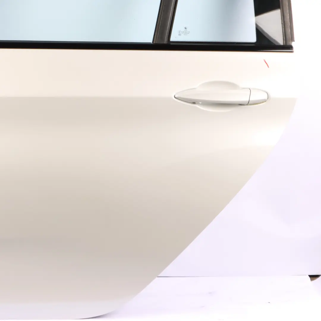 BMW F46 Gran Tourer Door Rear Left N/S Mineralweiss Mineral White - A96 - SKU 7392325-MW - Part number 7392325