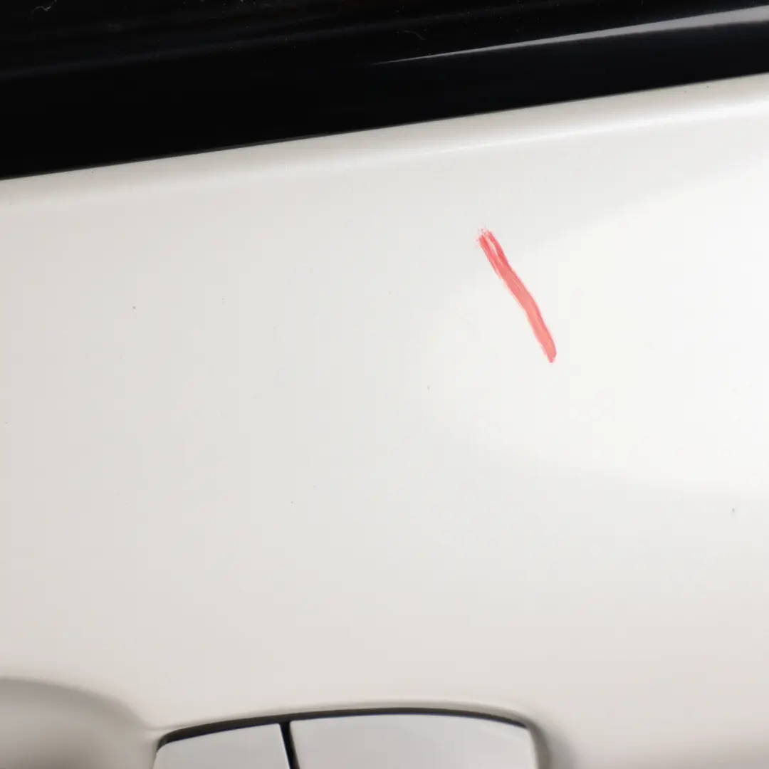 Door Rear Left N/S Mineralweiss Mineral White - A96 to BMW F46 Gran Tourer with Part number 7392325 BMW F46 Gran Tourer Door Rear Left N/S Mineralweiss Mineral White - A96 - SKU 7392325-MW - Part number 7392325