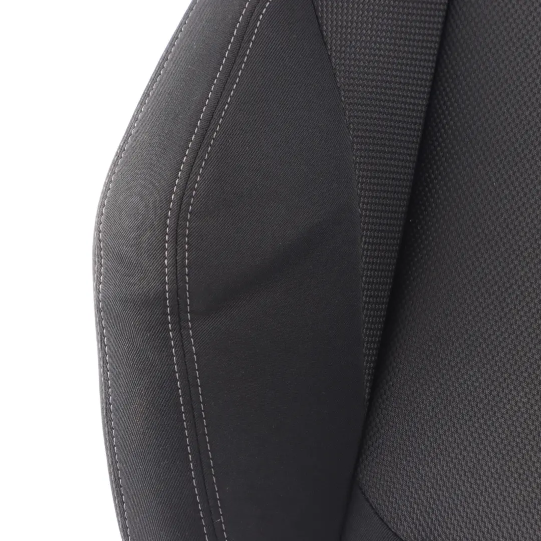 BMW F20 F30 LCI M Sport Backrest Fabric Anthrazit Akzent Grau Front Left N/S - SKU 7392457 - Part number 7392457