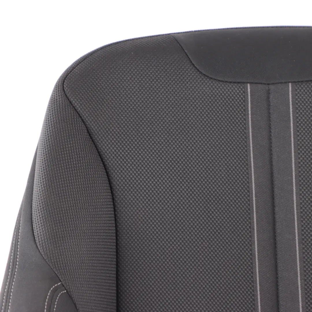 BMW F20 F30 LCI M Sport Backrest Fabric Anthrazit Akzent Grau Front Left N/S - SKU 7392457 - Part number 7392457