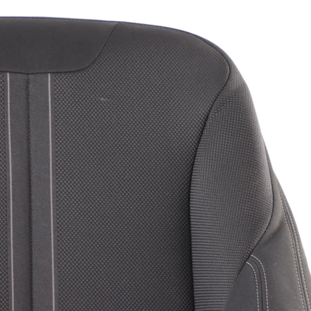 BMW F20 F30 LCI M Sport Backrest Fabric Anthrazit Akzent Grau Front Left N/S - SKU 7392457 - Part number 7392457