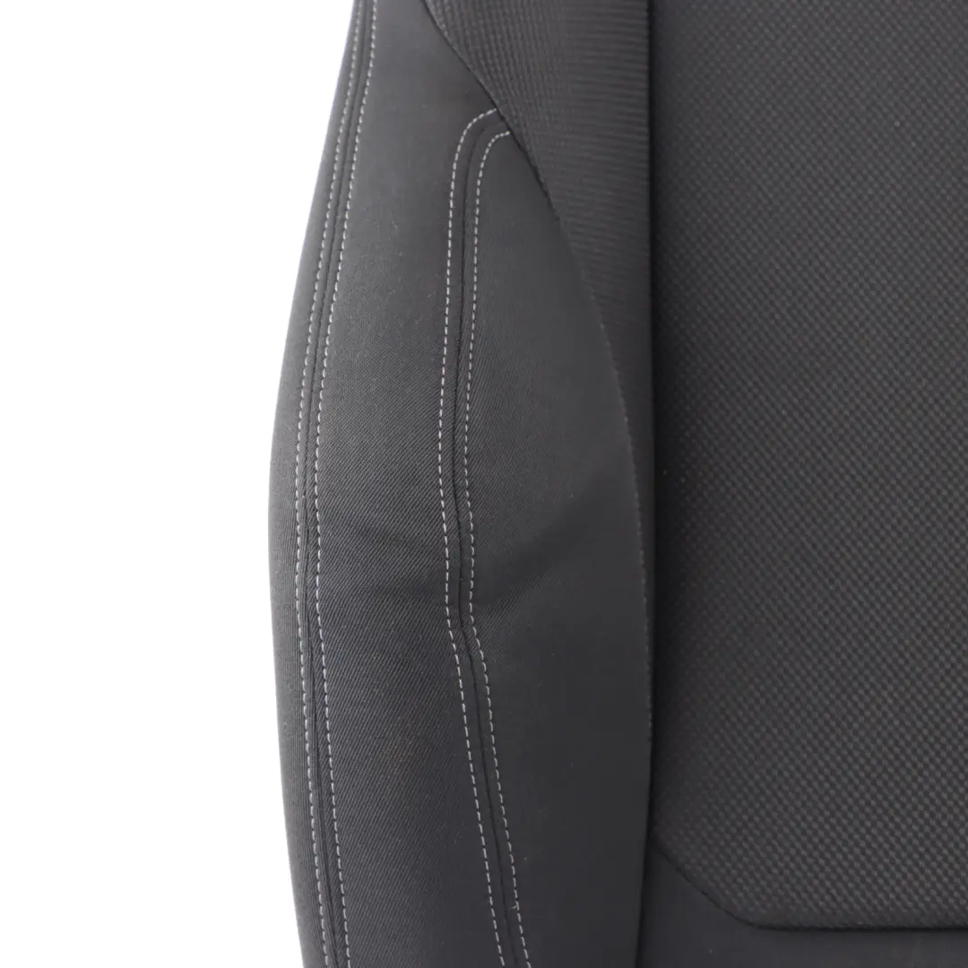 BMW F20 F30 LCI M Sport Backrest Fabric Anthrazit Akzent Grau Front Left N/S - SKU 7392457 - Part number 7392457