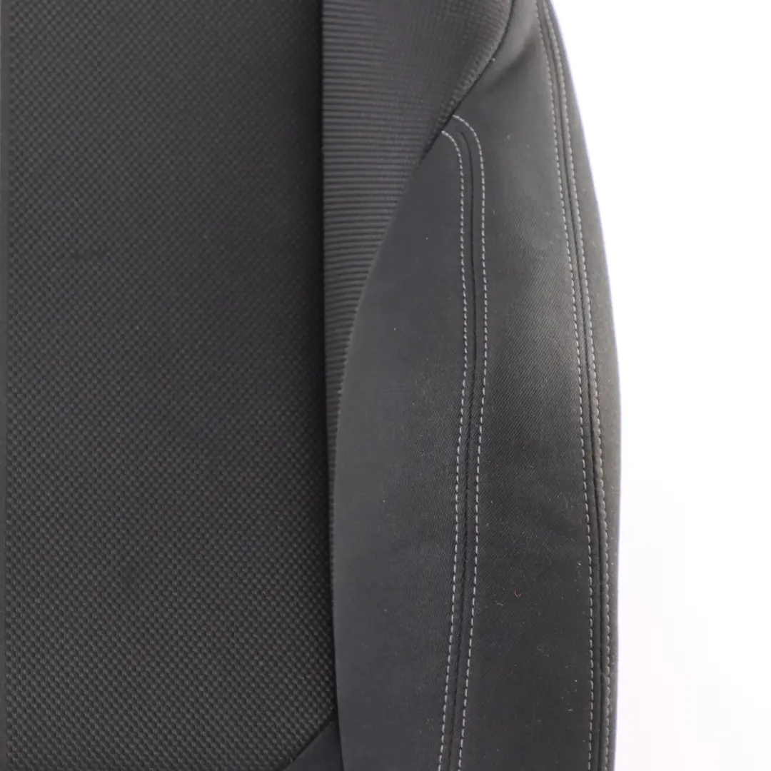 BMW F20 F30 LCI M Sport Backrest Fabric Anthrazit Akzent Grau Front Left N/S - SKU 7392457 - Part number 7392457